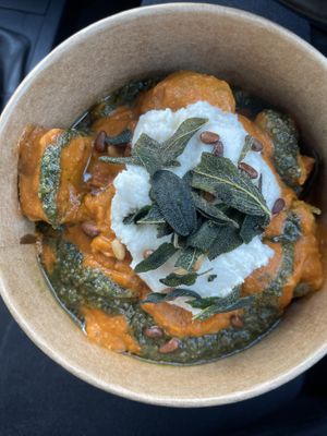 Sweet potato quinoa 😋  at Lexis Healthy Eatery in Modderfontein