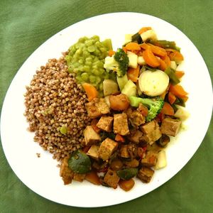 tempeh at Le Puits de Legumes in Paris