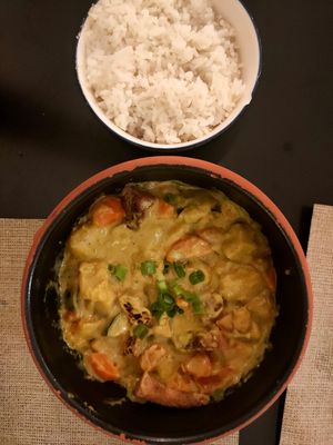 Curry vegan at VIET KITCHEN in Barcelona