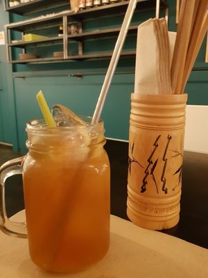 Lemongrass tea at VIET KITCHEN in Barcelona