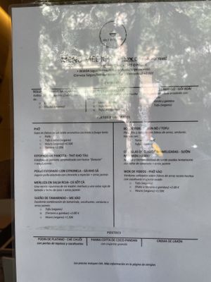 Menu  at VIET KITCHEN in Barcelona