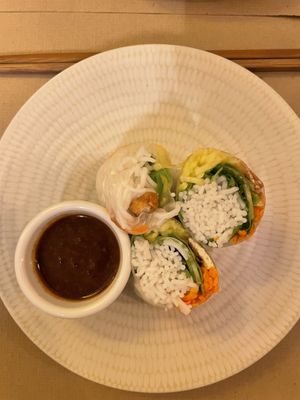 Rice rolls  at VIET KITCHEN in Barcelona