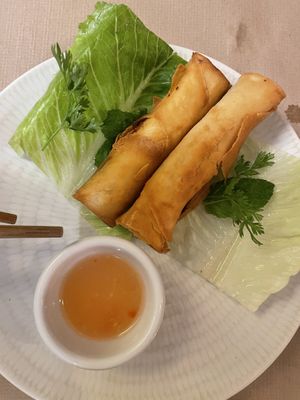 Spring rolls  at VIET KITCHEN in Barcelona