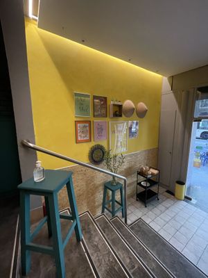 Inside entrance  at VIET KITCHEN in Barcelona