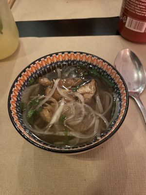 Vegan pho  at VIET KITCHEN in Barcelona