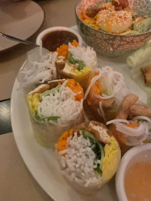 Summer rolls  at VIET KITCHEN in Barcelona