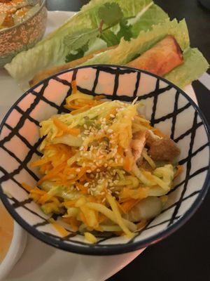 Mango and tofu salad  at VIET KITCHEN in Barcelona