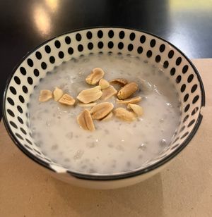 Vegan dessertt  at VIET KITCHEN in Barcelona