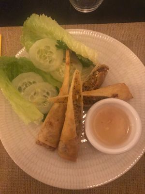 Springrolls at VIET KITCHEN in Barcelona