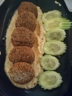 Falafel at HydeOut Bar & Kitchen in Koh Phangan