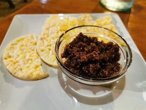 Dried tomato paste at Casa Rural Ahora in El Colmenar