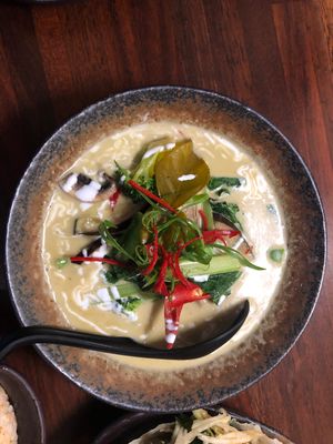 Thai green curry!  at Thai Rock in Sydney