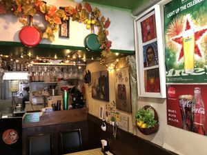 Restaurant layout with some good music. at Downtown B's in Tokyo