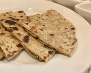 customized vege bread with chickpeas ( vegan )  at Downtown B's in Tokyo