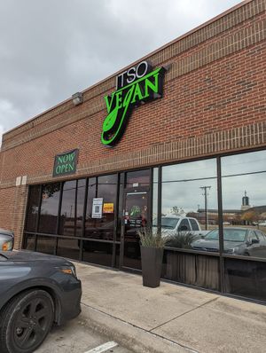 Front at ITSO Vegan in Grand Prairie