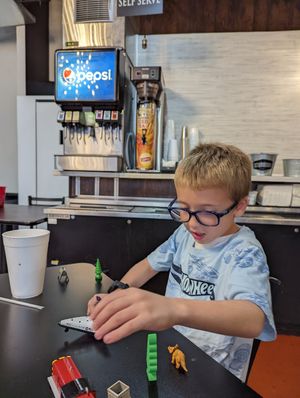 Boy vegan at ITSO Vegan in Grand Prairie