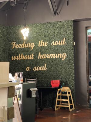 Order counter  at ITSO Vegan in Grand Prairie