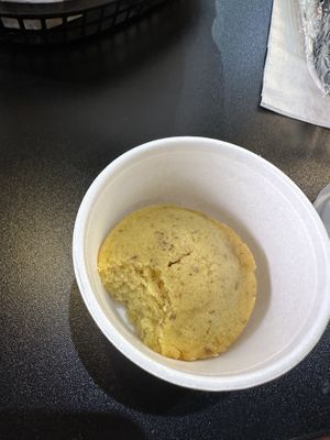 Cornbread  at ITSO Vegan in Grand Prairie