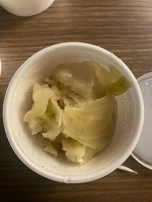 Cabbage   at ITSO Vegan in Grand Prairie
