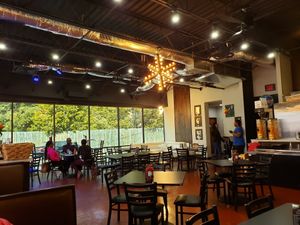 Inside cozy and contemporary at ITSO Vegan in Grand Prairie