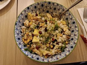 Same bowl but mixed :) at BaoBao Tea in Paris