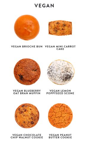 Vegan baked goods on menu as of 3/2019 at Röckenwagner in Los Angeles