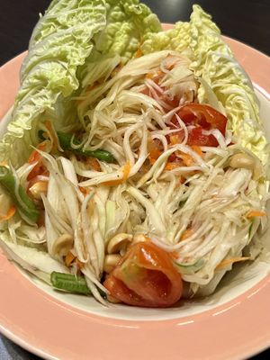 Mango salad   at So Vegan - Gateway Ekkamai in Bangkok