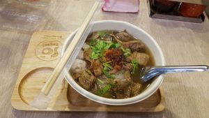 Mushroom soup at So Vegan - Gateway Ekkamai in Bangkok