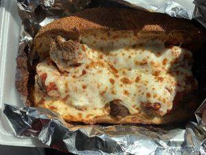 Vegan Sinatra Sandwich  at Tomato Joe's Pizza Express in Valencia