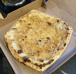 Garlic bread side at Pizza Triangle in Newcastle-under-lyme