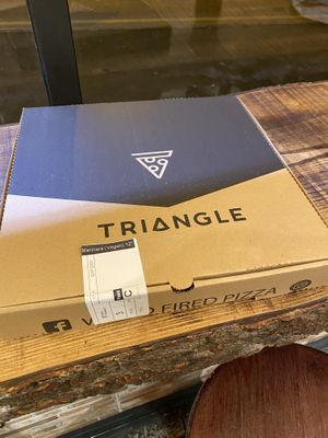 Takeout at Pizza Triangle in Newcastle-under-lyme