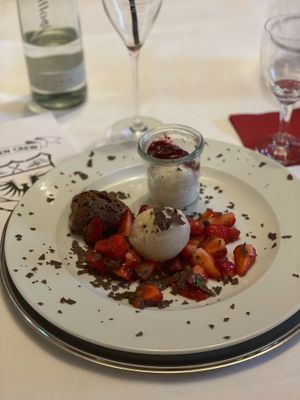 Special vegan birthday meal for a group of 20-dessert  at Schwarzer Adler - Maybe closed in Moers