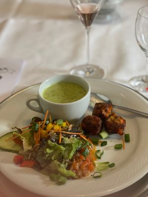 Special vegan meal for a group of 20. Appetizer plate  at Schwarzer Adler - Maybe closed in Moers