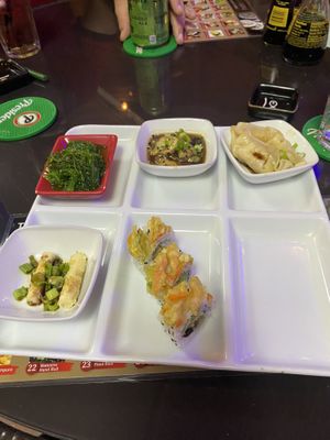 All you can eat sushi night at Temari Sushi in Willemstad