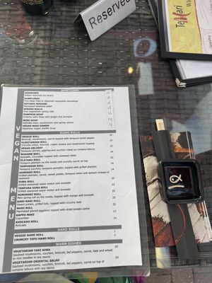   at Temari Sushi in Willemstad