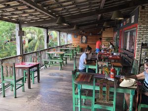 Up high with a nice view out to ocean.  at Quintal in Tibau Do Sul
