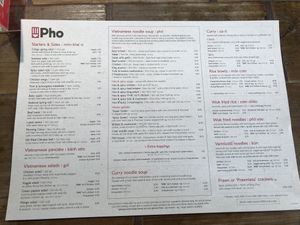   at Pho in Reading
