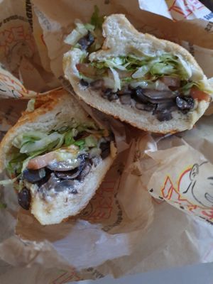 Vegansaurus  at Ike's in San Francisco