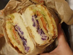 Vegan Pee Wee  at Ike's in San Francisco