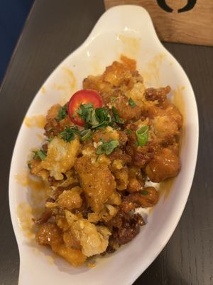 Cauliflower Wings  at County Hotel in Peebles