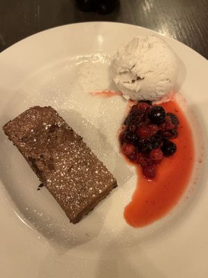 Mocha Tart  at County Hotel in Peebles