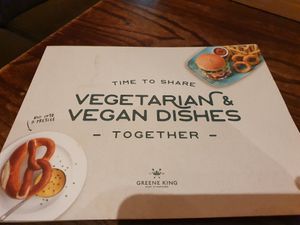All my pics from the separate veggie/vegan menu at County Hotel in Peebles