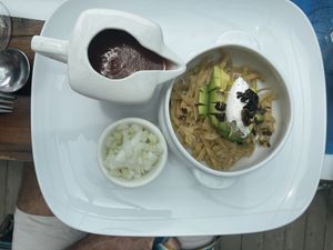 Tortilla Soup at Planta Baja Restaurant in Ensenada