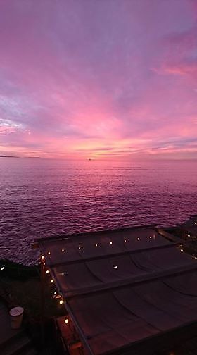 Sunsets at Planta Baja Restaurant in Ensenada