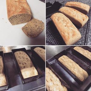 Gluten free, eggs free, lactose free, homemade bread at Planta Baja Restaurant in Ensenada