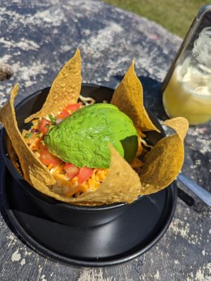 tico bowl  at La Ventanita in El Castillo