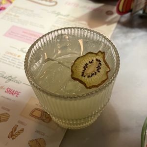 kiwi drink  at Cesarina in San Diego