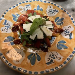 vegan caprese  at Cesarina in San Diego