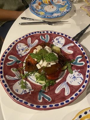 Caprese saladd  at Cesarina in San Diego