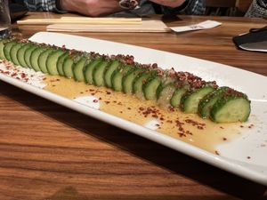 Vegan appetizer   at Ippudo in San Francisco